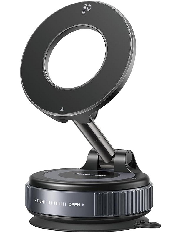 Joyroom JR-ZS501 Magnetic Car Phone Holder Dashboard Mount; Premium Ultra-Strong Magnet with Effortless One-Handed Mounting; Stable & Secure 360° Rotation Magnetic Phone Bracket – Black.