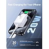 Joyroom JR‑TCF20 20W USB‑C PD Fast Wall Charger Adapter – USB‑C Power Delivery & Quick Charge 3.0, Compact Safe Charging with Low Heat, White | 12‑Month Warranty