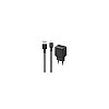 Oraimo OCW-1111EM Fast Charging Wall Charger With Micro Cable – Compact 2A USB Power Adapter, Universal Compatibility, Stable & Safe Charging for Smartphones, Tablets & More – Black