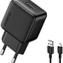 شاحن حائط سريع الشحن مع كابل ميكرو OCW-1111EM - محول طاقة USB صغير 2 امبير، توافق عالمي، شحن مستقر وآمن للموبايلات الذكية والتابلت والمزيد من اور