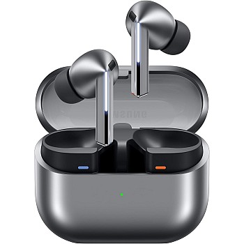Samsung Galaxy Buds3 Pro, Wireless Bluetooth Earbuds with Adaptive: Noise Control, Hi-Fi Sound, 360 Audio-Silver - 1 Year Local Warranty