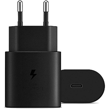 Samsung USB-C Power Adaptive EU Wall Charger Fast Charging 25W - Black