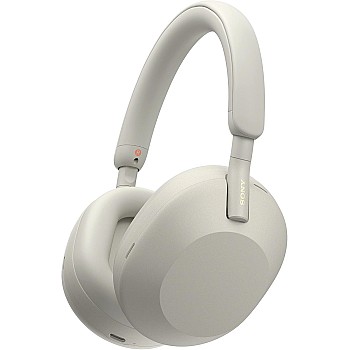 Sony WH 1000XM5 Noise Cancelling Wireless Headphones 30 hours battery life Over ear style Optimised for Alexa and the Google Assistant with built in mic for phone calls, Beige