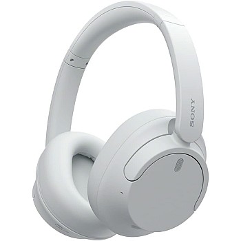 Sony WH-CH720N Noise Cancelling Wireless Headphones : Bluetooth Over The Ear Headset With Mic For Phone-Call-White