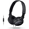 سماعات راس سلكية من سوني mdrzx110apblack - اسود