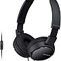 سماعات راس سلكية من سوني mdrzx110apblack - اسود