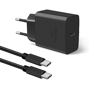 USB C 45W Super Schnellladen 2.0 Compatible with Samsung Galaxy S23, S23 Ultra, S23 Plus,S22,S22 Ultra,S21,Note20 Ultra,A53 5G,Tab S8,S8+,Gtscnn PPS PD3.0 Netzteil mit 5A Typ-C Lad. ekabel 2m