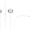 Xiaomi Piston in-Ear Headphones with High-Fidelity Sound, Built-in Microphone, and Comfortable Silicone Ear Tips in Matte Silver for an Enhanced Listening Experience and Clear Calls