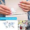 AC 250V 10A EU Plug Universal Power Supply RU ES US Conversion Europe Power Outlet Converter Plug(White)