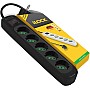 ILOCK power strip, 5 outlets with switch, 3500W (Black, 3 m)
