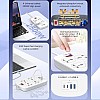 LDNIO SC4407C 4 POWER SOCKET EXTENTION With 2 USB + 2 USB C (45W) DEFENDER SERIES 2M Havy Duty Power Card - white