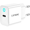 LENOK 20 W Wall Charger, USB-C Charger, Fast Charging for iPhone 15, 15 Plus, 15 Pro, 15 Pro Max, 14, 14 Pro, 14 Pro Max, 13, 13 Pro, 13 Pro Max, Galaxy S23, iPad, AirPods & More (White)