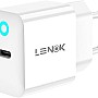 شاحن من لينوك بتقنية USB، متوافق مع الهواتف الخلوية، بمنفذ واحد، 20 واط للشحن السريع
