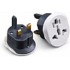 Triple Universal Travel Plug Adapter – Pack of 2 – High Quality Copper Components – 16A, 250V – Compatible with 150+ Countries – Compact & Safe Design for Home, Office & Trip Use