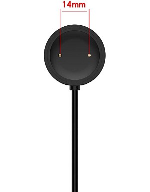 شاحن ساعات ذكية بكابل USB من اوستيا، متوافق مع ساعة بوك X1 وكولور وميبرو لايت