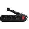 Zero Electricity joint 4 Port 3 meters - Black - 2725614020210