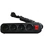 Zero Electricity joint 4 Port 3 meters - Black - 2725614020210