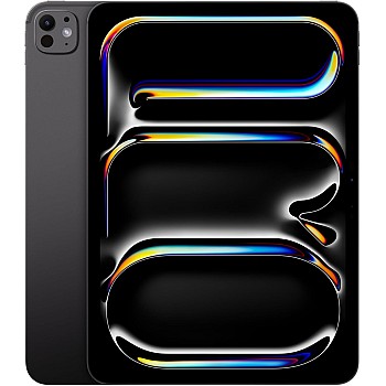 Apple 11-inch iPad Pro (M4): Ultra Retina XDR Display, 256GB, 12MP Landscape Front Camera/12MP Back Camera, LiDAR Scanner, Wi-Fi 6E, Face ID, All Day Battery - Space Black