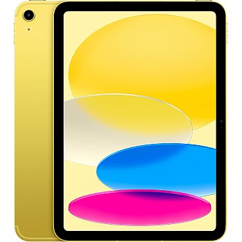 Apple 2022 10.9-inch iPad (Wi-Fi + Cellular, 64GB) - Yellow (10th generation)