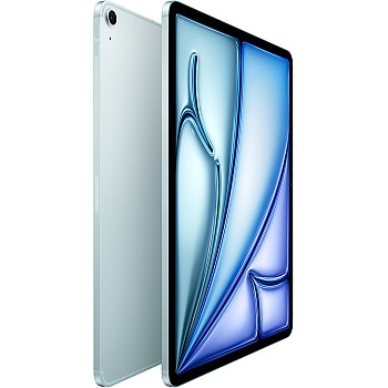 ابل ايباد اير 13 انش مع شريحة M3 مصممة لذكاء ابل وشاشة ليكويد ريتينا 128GB وكاميرا امامية وخلفية 12MP وواي فاي 6E + شبكة اتصال خلوية 5G وخاصية التعر