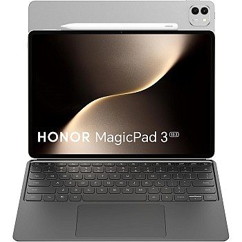 HONOR Magic Pad 3 13.3 inch Tablet with Magic Pencil & Smart Keyboard, 16GB RAM 512GB Storage, 165Hz 3.2K Eye Comfort Display, Snapdragon 8 Gen 3, 12450mAh Battery
