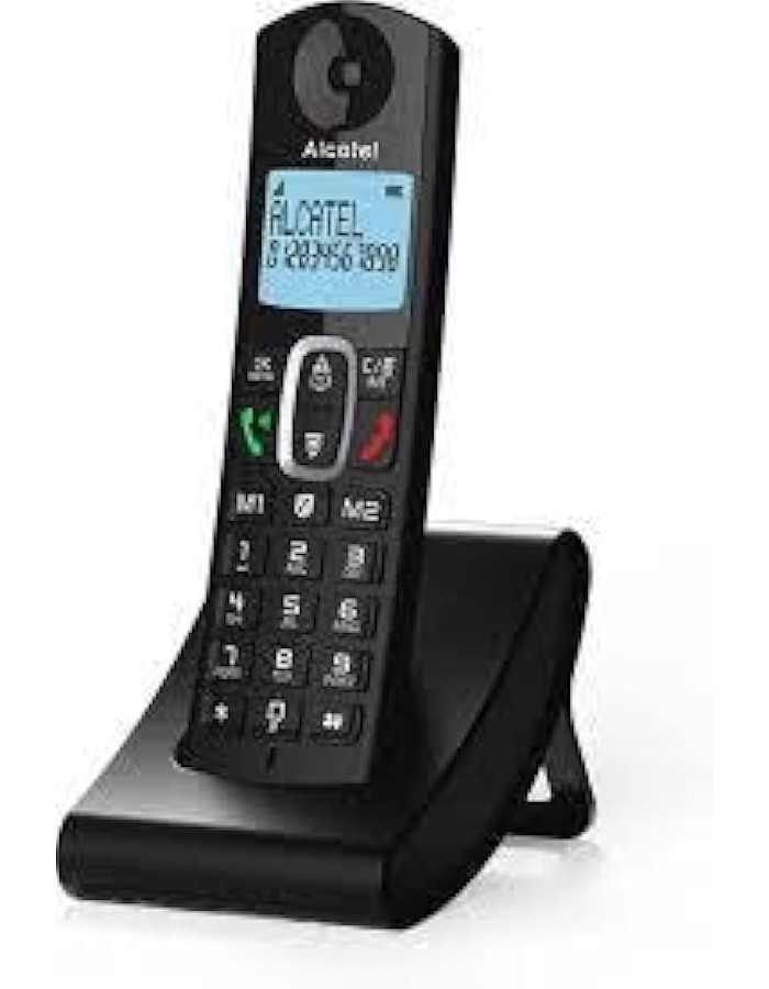 Alcatel F630/F685/S250/F860 Wireless Telephone/Block for Unwanted Calls/Speaker/Illuminated Display/Caller ID/100 Digit Memory/Redial Button/Different Tones/Bell Intensity Control