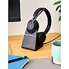 Jabra Evolve2 65 Link380c MS Stereo Headset with Stand - Black