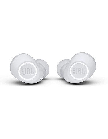Jbl free 2 bluetooth wireless noise cancelling earphones with microphone and charging box - white earphones Airpods earbuds headphones