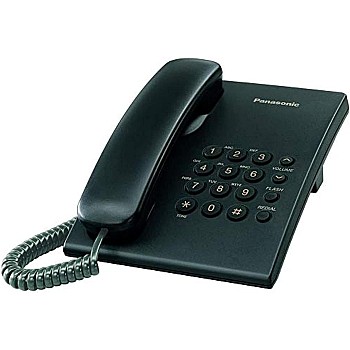 Panasonic Corded Telephone – KX-TS500 Black