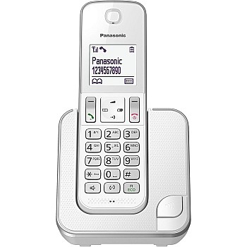 Panasonic Digital Cordless Phone with 1.8-Inch LCD Display, Caller ID, Nuisance Call Block, 50-Contact Phonebook, and Eco Mode – KX-TGD310FXS