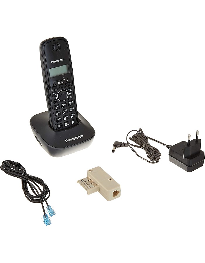 Panasonic KX-TG1611 DECT Cordless Telephone - Black