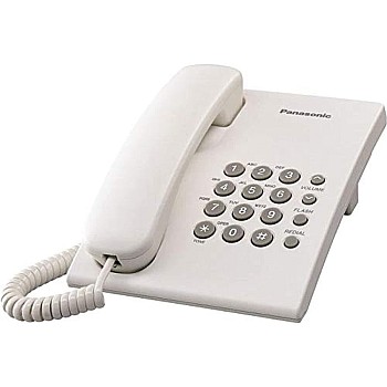 Panasonic KX-TS500 Corded Phone - white