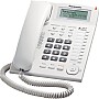 Panasonic KX-TS880 Caller ID White - Phones (Learphone, 50 Entries, Caller ID, White)