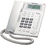 Panasonic KX-TS880 Caller ID White - Phones (Learphone, 50 Entries, Caller ID, White)