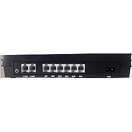 Telephone Line Divider Central/Home/Office/2 External Line Capacity/ 6 Inner Lines/Music Waiting/Confidential Call Time Control/Ask & Recipient/Student Number Show/PABX Exeltel 2/6