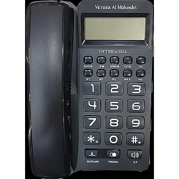 VICTORIA AL MOHANDES Crded Telephone 902 A BLACK