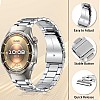 ZoRoll 22 mm Metal Bracelet Compatible with Huawei Watch GT 6 46 mm/6 Pro/GT5/GT5/GT4/GT3/Ultimate/Buds, Stainless Steel Metal Replacement Strap Men and Women Watch Strap for Huawei Watch 5 46 mm