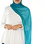 بلوزة شيفون سادة مجعدة للنساء مقاس 70 × 170