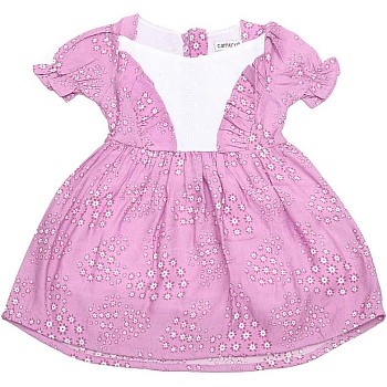 Cameron Girls Half Sleeve Dress