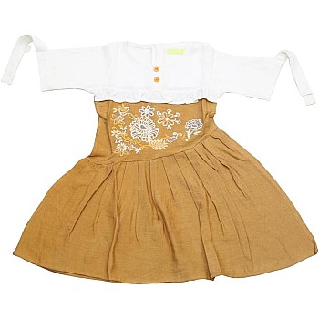 Cameron Girls Off Shoulder Half Sleeve Dress