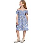 LC WAIKIKI Square Collar Girls' Poplin Dress