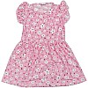 Perfect Parent-F-114 Girls Floral Cotton Cut Dress