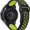 For Samsung Gear S3 / Galaxy Watch/Huawei GT2 / Fossil Breathable Sport Band Design with Air Holes and Quick Release Pin...