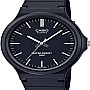 Casio MW-240-1EVDF Resin Round Analog Water Resistant Watch for Men - Black