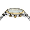 Michael Kors Two Tone Stainless Steel White dial Watch for Women's MK8344