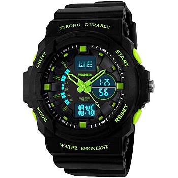 SKMEI Unisex Watch 1061GN Black/Green