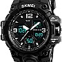 Skmei Men's and Women's Sport Watch Quartz Waterproof Wristwatches 1155B
