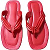 شبشب حريمى أحمر سبع نعل طبي مريح - شبشب خروج ومنزل - شبشب شاطئ شبشب شبشب شبشب أحمر Flip Flops For Women & Girls, Non Slip & Soft Outdoor, indoor & Beach - Medical & Comfortable Leather