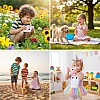 GHAZAL Kids Digital Camera, 48MP, 2.0 Inch HD IPS Screen, 1080P Video, Blue and Green, Cartoon Tyrannosaurus Design