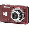 كاميرا ديجيتال بيكسبرو فريندلي زووم FZ55-RD بدقة 16MP مع تقريب بصري 5X وزاوية عريضة 2.8 سم وشاشة ال سي دي 2.7 بوصة من كوداك (لون أحمر)